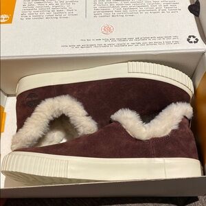 timberland slid-on